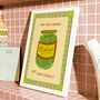 Are You Gonna Eat That Pickle? Print, thumbnail 1 of 10