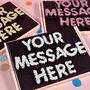 Personalised Brownie Message Box, thumbnail 4 of 5
