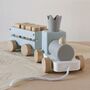 Wooden Toy Pull Train, thumbnail 1 of 12