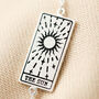 Sterling Silver Plated Tarot Card Bracelet, thumbnail 5 of 9