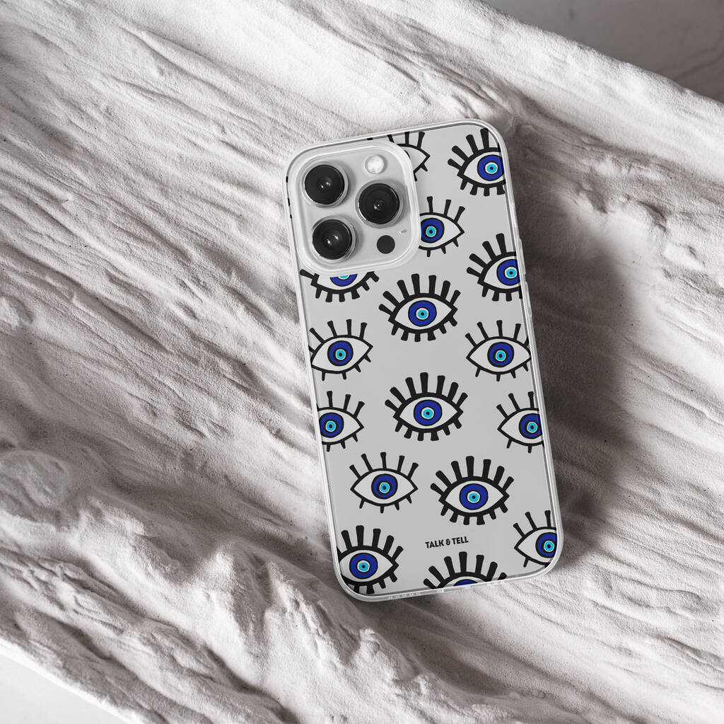 Evil Eye iPhone Case By Talk & Tell | notonthehighstreet.com