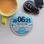 Personalised Tax Disc Coaster For Grandad, thumbnail 4 of 4