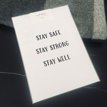 Stay Safe Print, 5 of 5