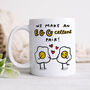 Personalised Mug 'We Make An Eggcellent Pair', thumbnail 1 of 3