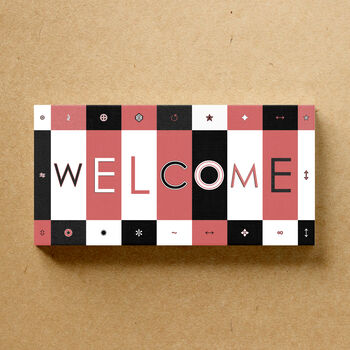 Welcome Sign Personalised Print Gift, 3 of 10