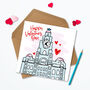 Personalised Liverpool Valentines Card, thumbnail 1 of 3