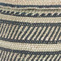 Milulu Grass Lidded Black And Natural Storage Basket, thumbnail 5 of 8
