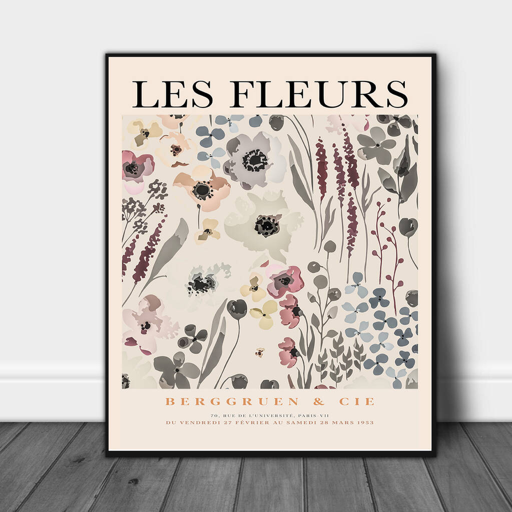Les Fleurs Avriel Print, 1 of 2