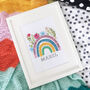 Personalised 'How Rare You Are Rainbow' Print, thumbnail 1 of 6