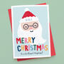 Cute Santa Nephew Christmas Card, thumbnail 1 of 2