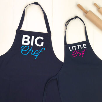 Big Chef Little Chef Matching Family Aprons, 5 of 5