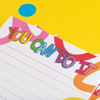 You Can Do It A5 Motivational Notepad, 5 of 7