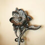 Pewter Grey Flower Hook, thumbnail 4 of 4