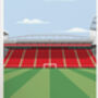 Liverpool Anfield Football Stadium Print Gift, thumbnail 2 of 9