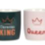 King And Queen Couples Caravan Mug Set, thumbnail 2 of 2