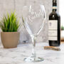 Personalised Floral Wine Glass, thumbnail 5 of 5