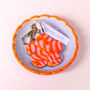 Orange Flower Mirror Keyring, thumbnail 4 of 7