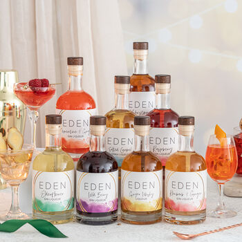 Luxury Personalised Gift Hamper Vegan Gin Christmas, 5 of 12
