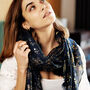 Shimmering Gold Star Constellation Scarf, thumbnail 3 of 12