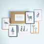 Animal Greetings Card Set For Any Occasion | 12 Cards, thumbnail 1 of 8