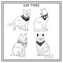 Personalised Cat Breed Christmas Tree Decoration, thumbnail 3 of 6