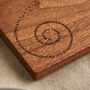 Personalised Teacher Thank You Wood Coaster, thumbnail 2 of 3