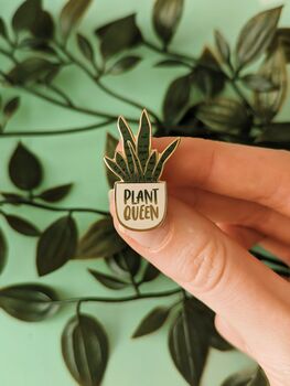 Plant Queen Enamel Pin, 6 of 6