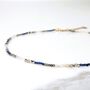 Lapis London Signature Selection Skinny Gemstone Beaded Necklace, thumbnail 6 of 12