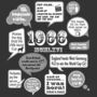 'Events Of 1965 Or 1966' Bespoke 60th Birthday Gift T Shirt, thumbnail 9 of 10