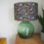 Jungle Print Lampshade With Cranes And Tigers, thumbnail 1 of 10