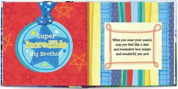 Personalised Children's Book, Big Brother To Twins, 9 of 9