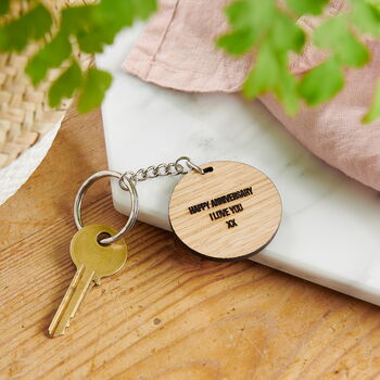 Personalised Couples Keyring, 2 of 5