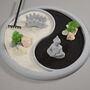 Yin And Yang Japanese Zen Garden Full Kit With Decor Meditation, thumbnail 11 of 11