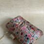 Pink Floral Multicoloured Rectangular Clutch Bag, thumbnail 7 of 10