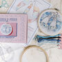 Bath Themed Modern Embroidery Kit, thumbnail 3 of 7