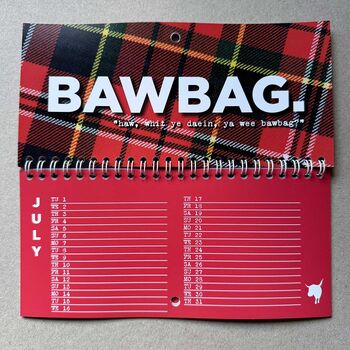 Scottish Insults Calendar 2025 By Hiya Pal, 2 of 4