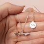Personalised Bearded Dragon Sterling Silver Necklace, thumbnail 1 of 6