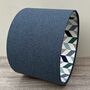 Phoenix Blue Deluxe Geometric Patterned Lampshades, thumbnail 2 of 10