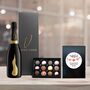 Vino Coco Personalised Valentine's Day Bottega Prosecco And Truffles Gift Set, thumbnail 1 of 9