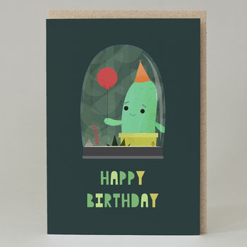 'Happy Birthday' Cactus Card, 2 of 3