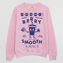 Berry Smooth Women’s Fruit Graphic Sweatshirt, thumbnail 4 of 4