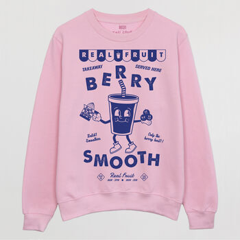 Berry Smooth Women’s Fruit Graphic Sweatshirt, 4 of 4