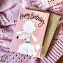 Poodle Birthday Greetings Card, thumbnail 2 of 5