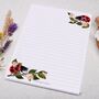 A5 Letter Writing Paper With Ladybird And Flowers, thumbnail 2 of 4