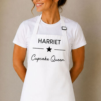 Personalised Star And Message Apron, 3 of 9