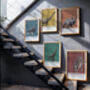 Dinosaurs Herbivore Series Set Of Five Art Prints, thumbnail 1 of 11