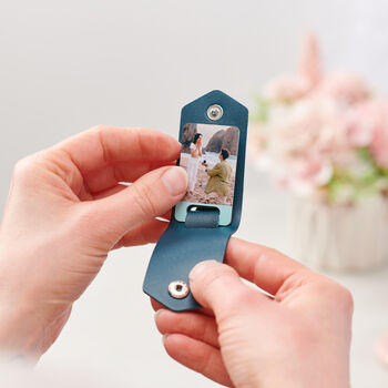 Personalised Couples Wedding Photo Keyring, 2 of 7