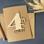 Personalised 4th Fruit Wedding Meaning Anniversary Card, thumbnail 11 of 12