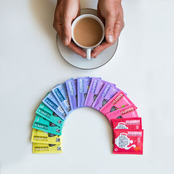 Rainbow Of Tea Personalised Gift Set, 7 of 11