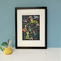 Illustrated Jungle' A4 Art Print, thumbnail 2 of 5